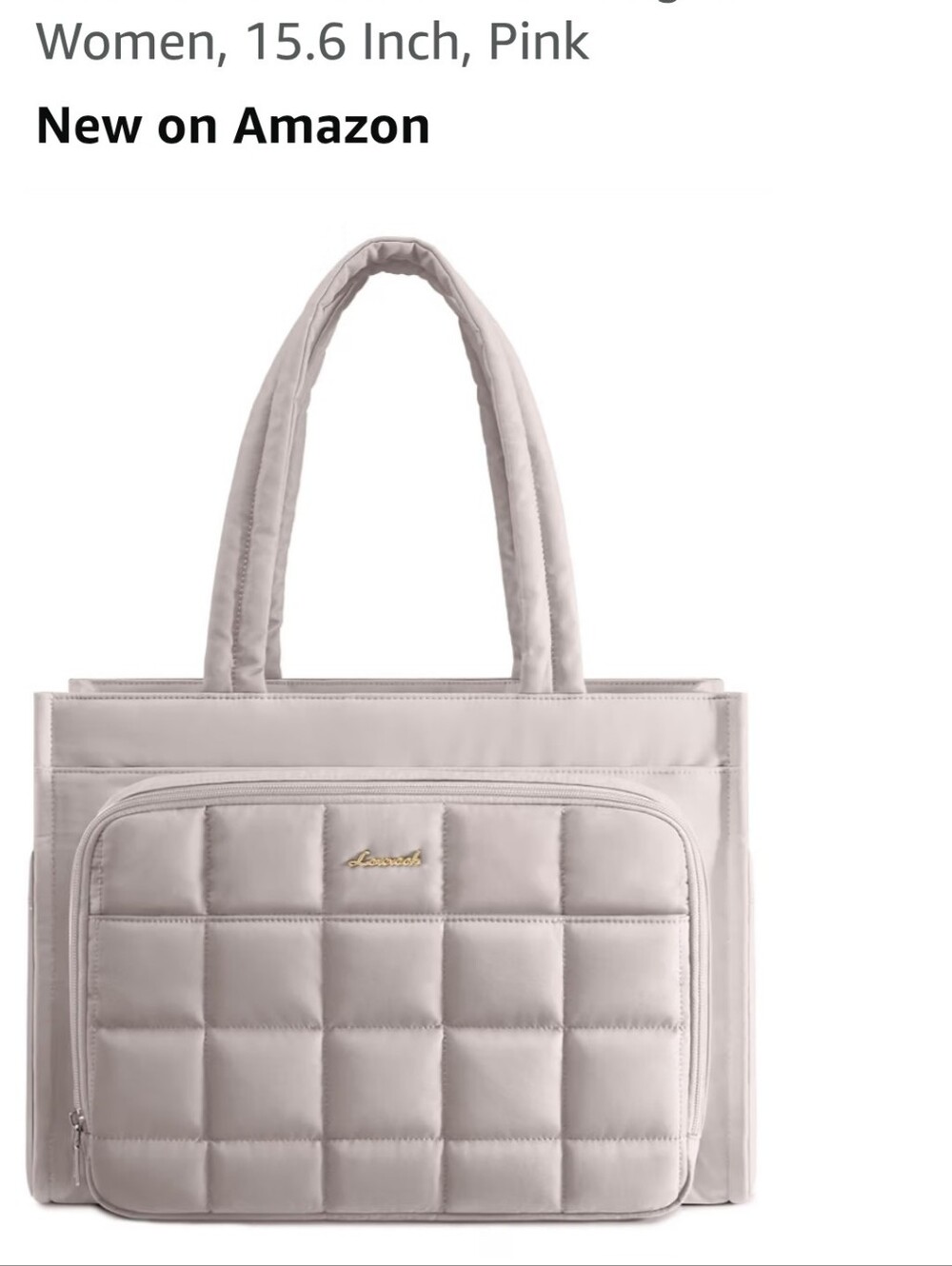 NWT! LOVEVOOK 15.6" Lunch Tote